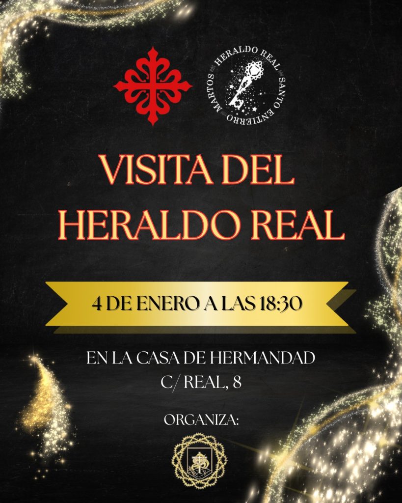 Recibimos al Heraldo Real en nuestra Casa de Hermandad